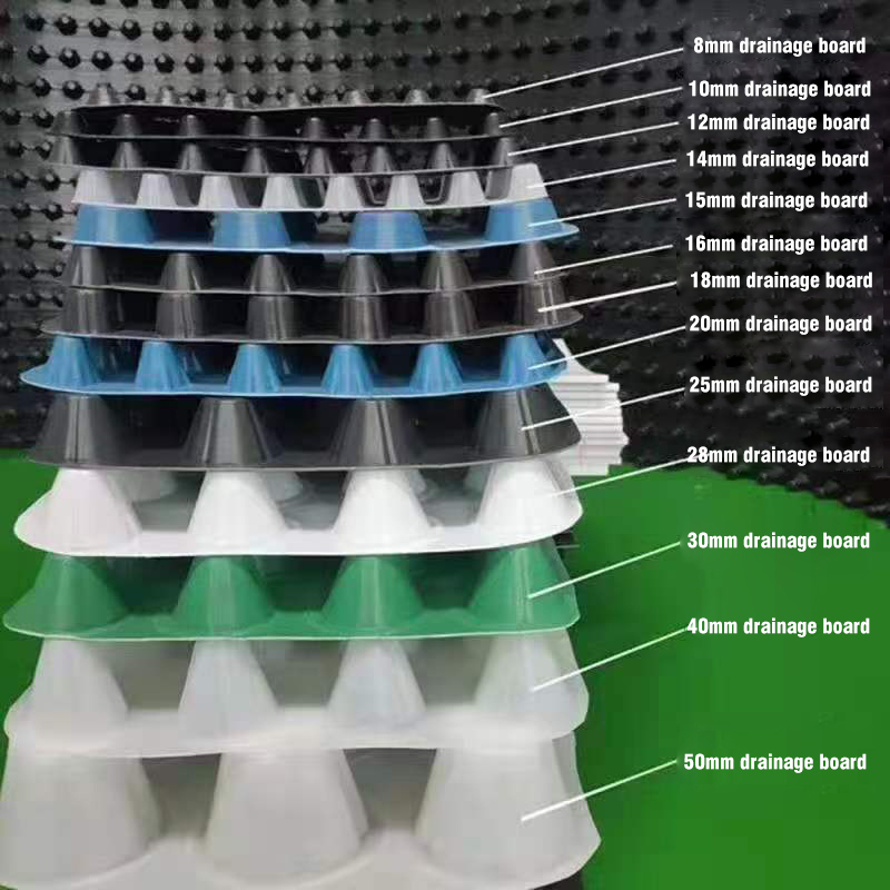 Why is geotechnical drainage board so convenient to construct in basement waterproofing and drainage projects?